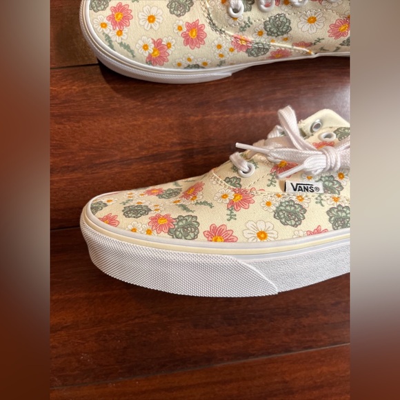 Vans Doheny Desert Floral Marshmallow Womans 10 Tan Sneaker Low Top New In Box - Picture 12 of 16